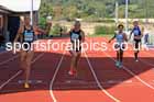 Heptathlon 200 metres, 2025 EAP International Combined Events, Hexham, Northumberland.  Photo: David T. Hewitson/Sports for All Pics